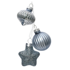 BOMBKI SZKLANE 3 WZORY MIX KAE