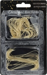 HACZYKI DO BOMBEK METAL 150SZT