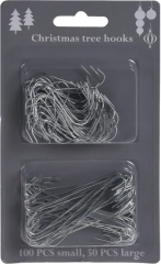 HACZYKI DO BOMBEK METAL 150SZT