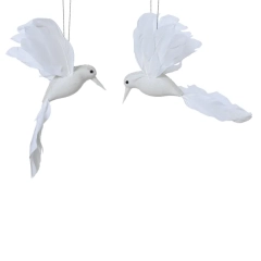 PTASZKI 2SZT BIALE KAE