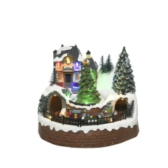 WIOSKA SWIATECZNA LED MIX POCIAG TUN KAE