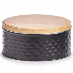 POJEMNIK NA CIASTKA METALOWA PUSZKA 20x9cm ZELLER zamykana do ciastek OUTLET