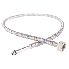 Wężyk M8 M8 x 3/8 80cm długi nyp OUTLET