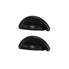 Uchwyt meblowy GoodHome Chervil 94 mm czarny