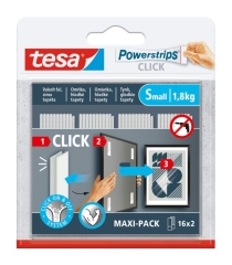 Rzepy do ramek Tesa Powerstrips Click 1,8 kg 16 sztuk