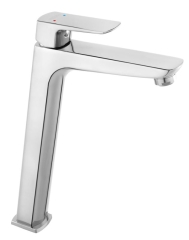 Bateria umywalkowa wysoka Ferro Azurro Eco chrom