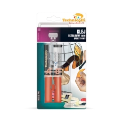 Klej Technicqll epoksydowy bezbarwny 2 x 12 ml