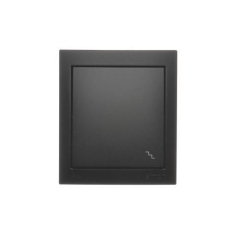 Łącznik schodowy Kontakt-Simon Aquaclick IP 44 czarny