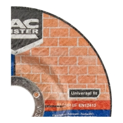 Tarcza do szlifowania betonu Mac Allister 115 x 6 x 22,2 mm