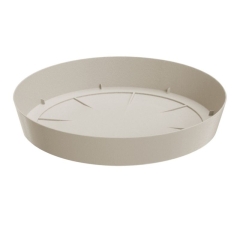 Podstawka doniczki Prosperplast Nurgul śr. 20 cm beżowa