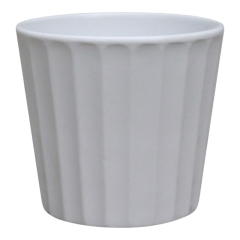 Donica Verve ceramiczna biała 12 cm