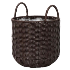 Donica kosz Verve ciemny brąz 38 cm