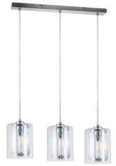 Lampa wisząca Tesh 3 x E14 chrom
