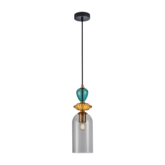 Lampa wisząca Busco C 1 x E27 smoke