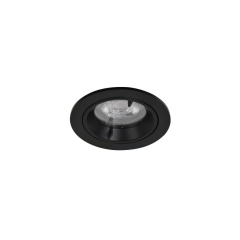 Oczko GoodHome Caius 345 lm IP44 4000 K czarne 3 szt.