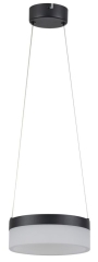 Lampa wisząca LED Nicki 1 x 12 W czarna