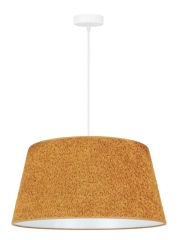 Lampa wisząca Duolla Cone 1 x E27 bukla pomarańczowa