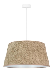 Lampa wisząca Duolla Cone 1 x E27 bukla cappucino