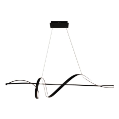 Lampa wisząca LED Milagro Sash 36 W czarna