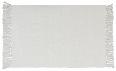 Dywanik 50 x 80 cm kremowy