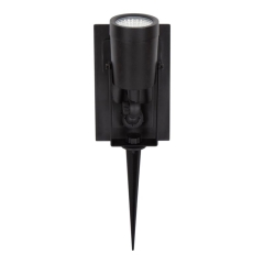 Spot solarny wbijany GoodHome Adjuma 300 lm 5000 K czarny