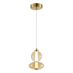 Lampa wisząca LED Milagro Daphne 12 W amber