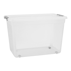 Pojemnik do przechowywania z pokrywą i kółkami 60 l Hard Head