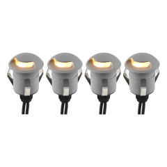 Lampki tarasowe 4 szt. 24 V Ø36 mm 4x10 lm Anslut