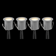Lampy punktowe wpuszczane 4 szt. 24 V Ø30 mm 4x15 lm Anslut