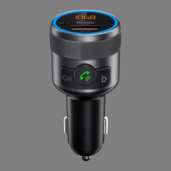 Nadajnik FM do samochodów 12 V USB-A USB-C Nedis