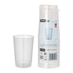 Kubeczki plastikowe 10 szt. 20 cl Papstar
