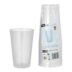 Kubeczki plastikowe 10 szt. 40 cl Papstar