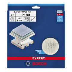 Siatka ścierna 5 szt. Ø225 mm Bosch