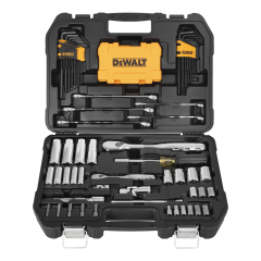 Zestaw kluczy nasadowych 89 elementów 1/4"-1/2" DeWalt