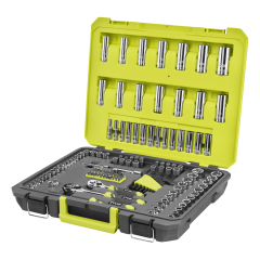 Zestaw kluczy nasadowych 156 sztuk 3/8" – 1/4" Ryobi