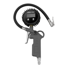 Pistolet do pompowania z manometrem cyfrowym 0,2-12 bar Meec Tools
