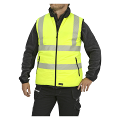 Ocieplana kamizelka odblaskowa Bluewear
