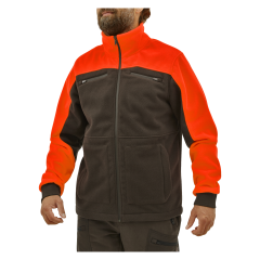 Wiatro- i wodoodporna bluza polarowa męska Kayoba Outdoor