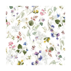 Tkanina na mb XF00-F1261-101 biało-zielona szer. 150 cm OUTLET