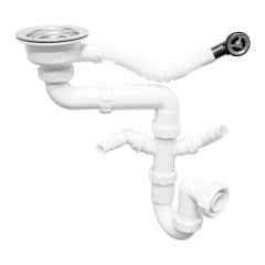 Syfon do zlewozmywaka 1-komorowego Cooke&Lewis OUTLET