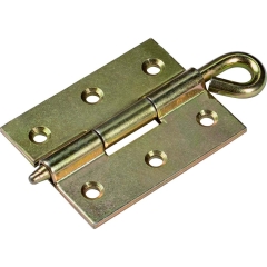 Zawias luźny trzpień z oczkiem 70 mm x 55 mm ocynkowany na żółto OUTLET
