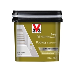 V33 Farba Easy Renowacja Podlogi i Schody biały pieprz 750 ml OUTLET