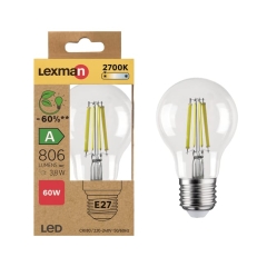 Żarówka LED E27 3,8 W 806 lm Ciepła biel Lexman