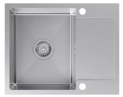 Zlewozmywak stalowy Musso 45 Quadron