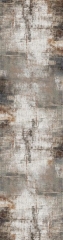 Chodnik dywanowy California Loft przecierany szaro-beżowy 60 x 200 cm