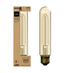Żarówka dekoracyjna LED E27 T10 4,5 W 500 lm Ciepła biel Lexman