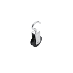 Bloczek stal poliamid z hakiem 40 mm do liny 8 mm 10 kg Standers