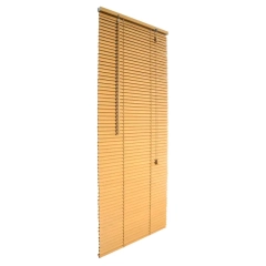 Żaluzja drewniana 180 x 180 cm Natural jasnobrązowa 25 mm Inspire