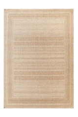 Chodnik dywanowy Panama Paski beżowy 80 x 180 cm