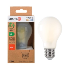 Żarówka LED E27 3,8 W 806 lm Neutralna biel Lexman